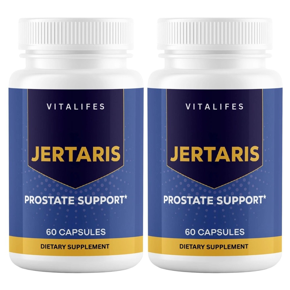 (2 Pack) Jertaris Pills Advanced Prostate & Bladder Support Formula 120ct