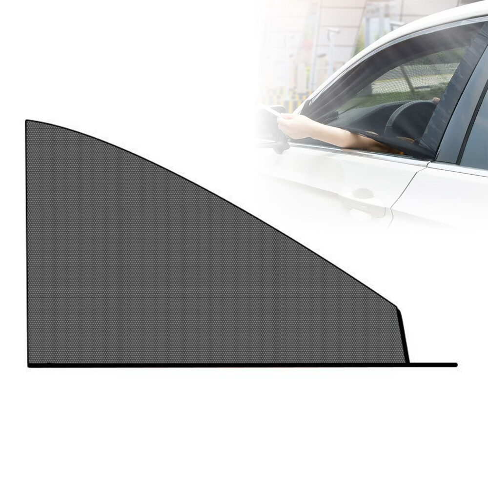 2PCS Car Front Window Mesh Sunshade Cover for Side Sun Protection Visor