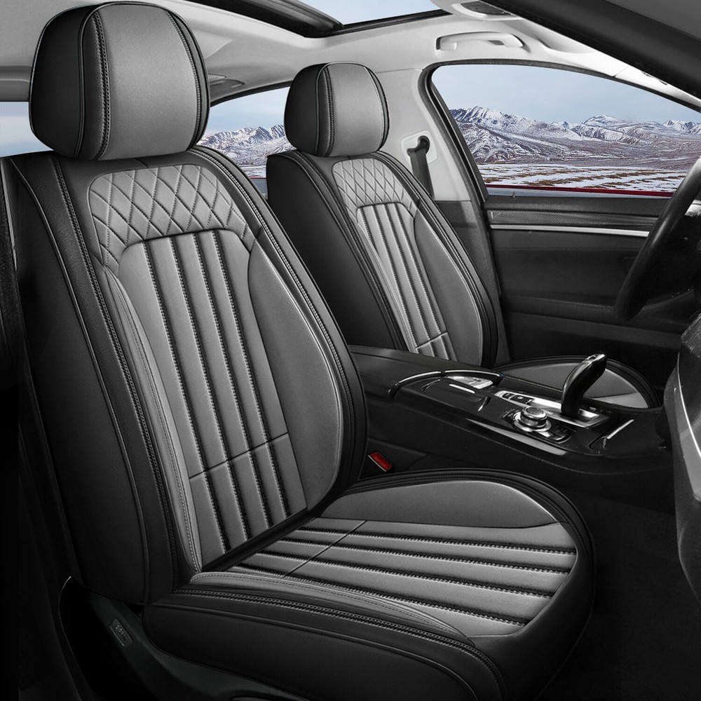 Car Seat Covers Front Row PU Leather Protector Pad For Hyundai Tucson 2005-2024