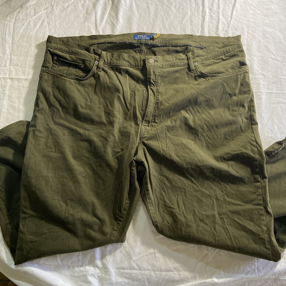 Polo by Ralph Lauren 5 Pocket Pants – Men’s 48x30 – Olive Green
