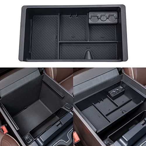 Center console organizer tray compatible with Chevy Silverado 2014-2018 & GMC Si