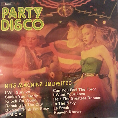 Hits Machine Unlimit - Party Disco - Used Vinyl Record - A15851z