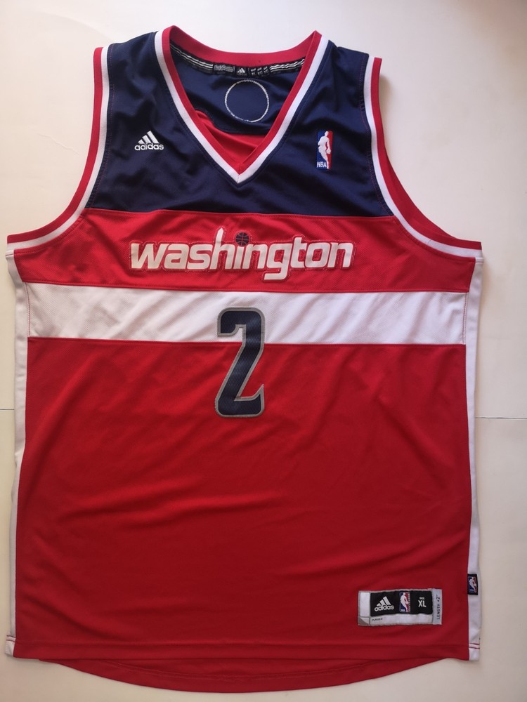 NBA Washington Wizard Basketball Shirt Jersey Mens Size XL John Wall #2