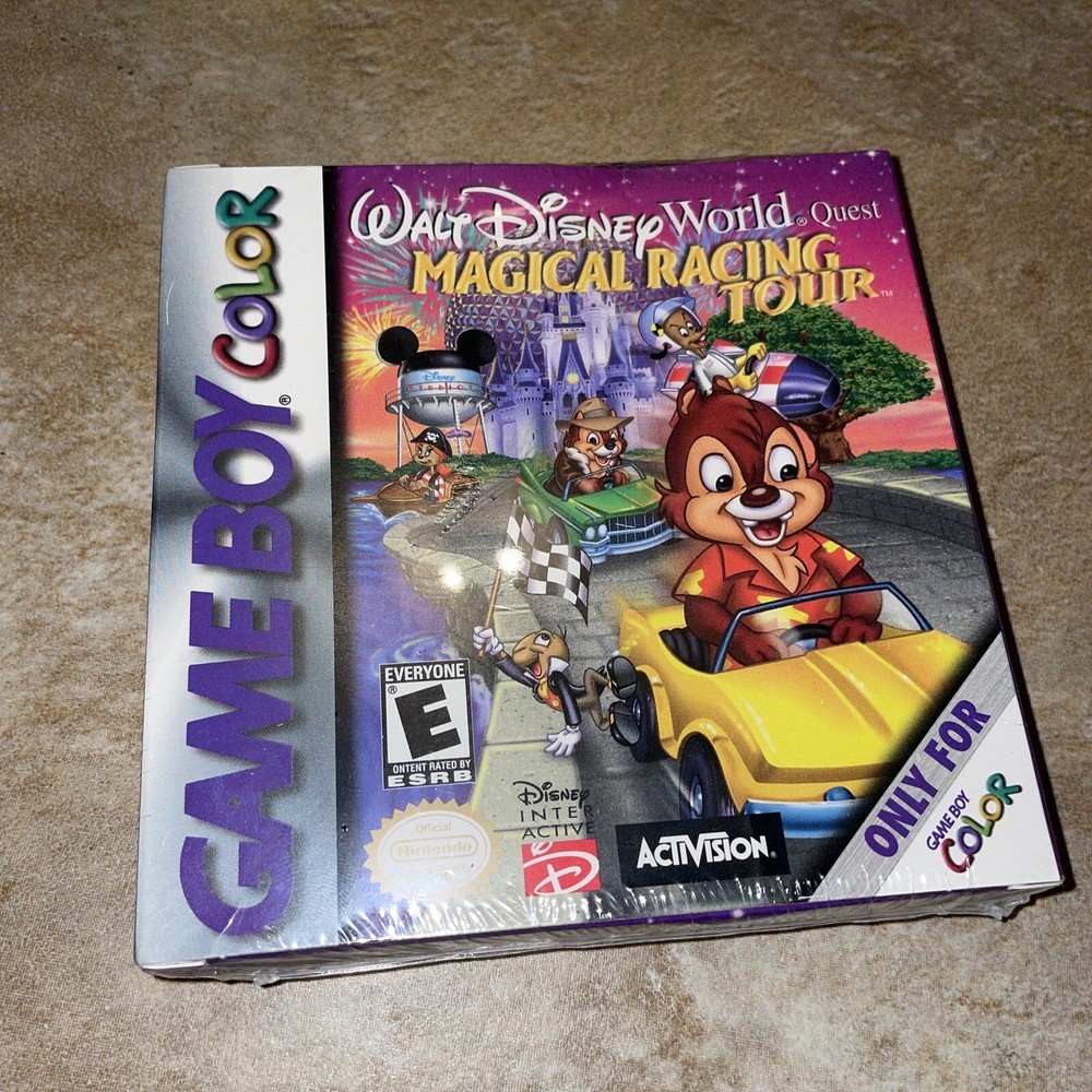 Walt Disney World Quest: Magical Racing Tour (Nintendo Game Boy Color, 2000)