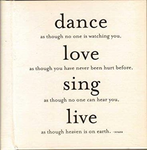 Dance, Love, Sing, Live Quotable Address Book Quotable CardsFree US Delivery | ISBN:1590351835