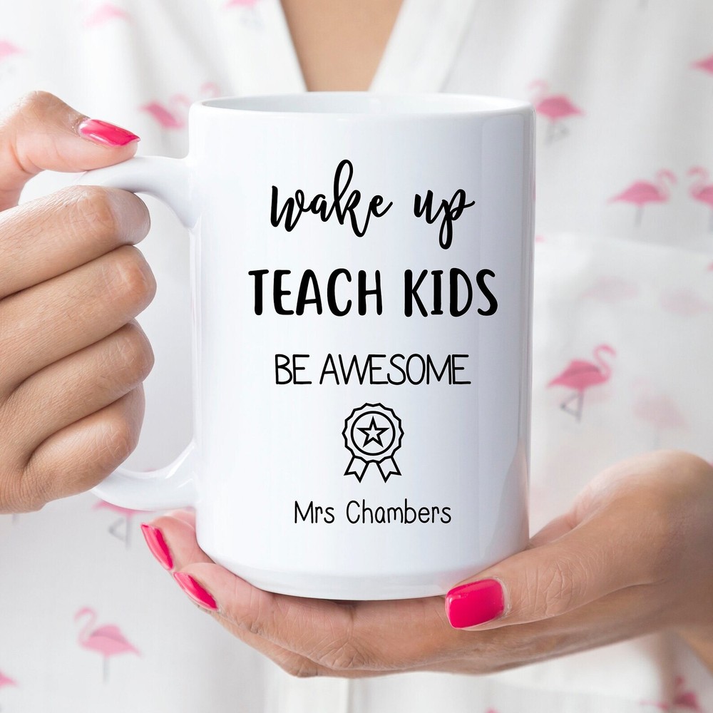 Personalized Teacher Gift Best Teacher Coffee Mug Teacher Appreciation Gift