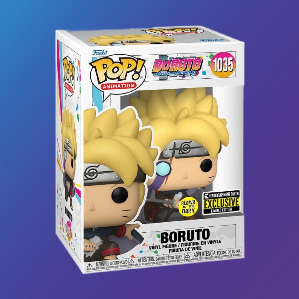 Boruto Glow EE Exclusive Funko Pop 1035
