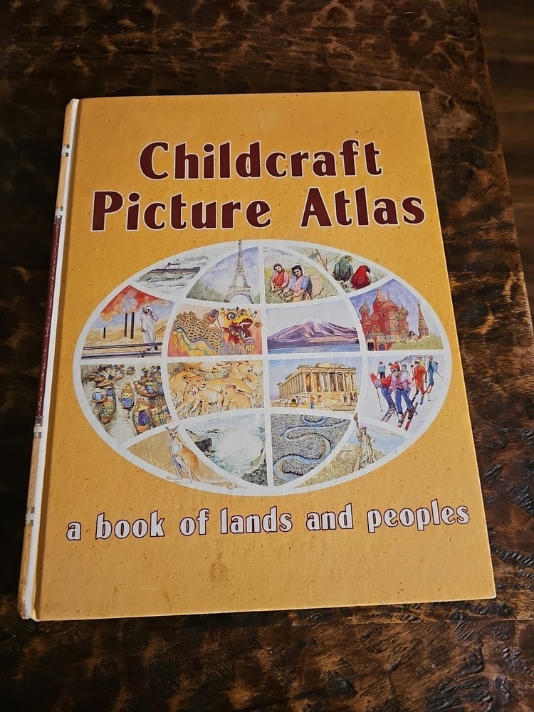 Childcraft Picture Atlas Book Of Lands And Peoples 1990 World Book International