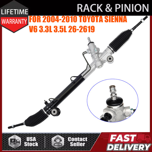 Power Steering Rack & Pinion OEM For 2004-2010 Toyota Sienna 3.3L 3.5L 26-2619 …