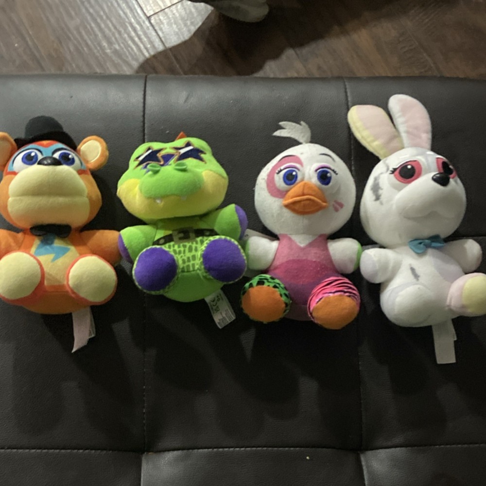 Funko Five Nights at Freddy's Plush Doll Lot of 4 Video Game Characters