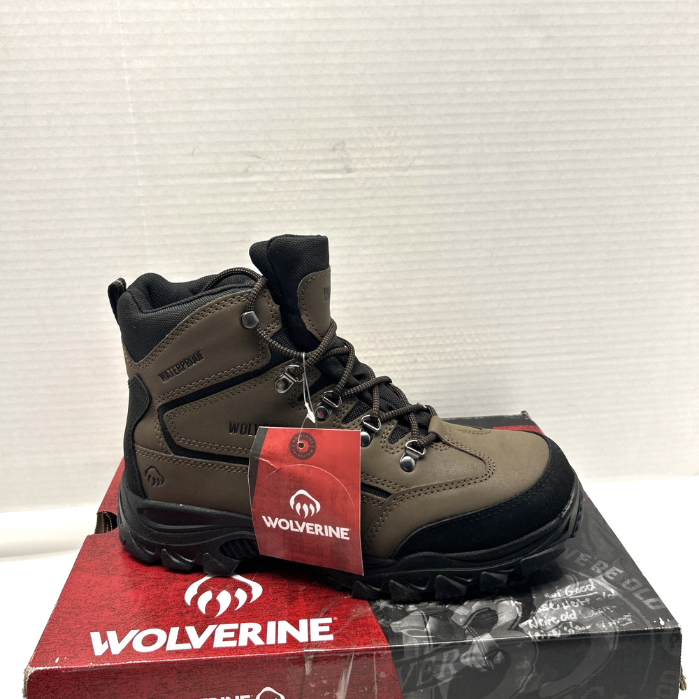 Men's Wolverine Spencer Waterproof Insulated Leather Work Hiking Boots Size 10EW New