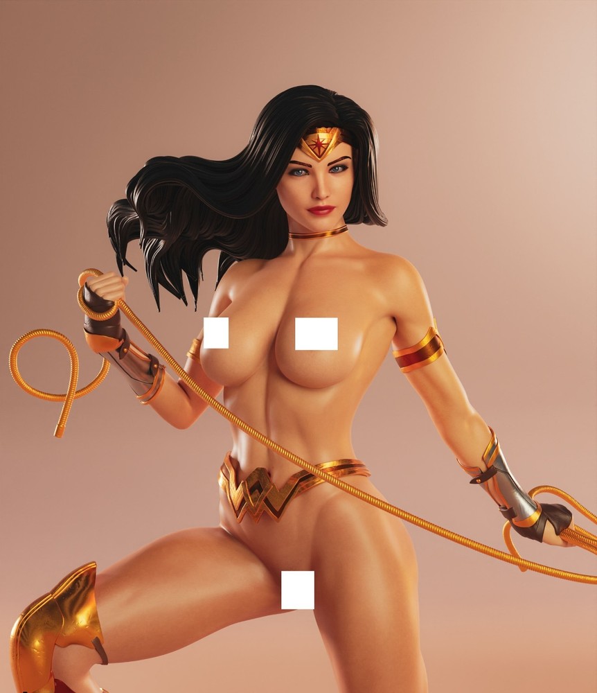 Wonder Woman - NSFW / Nude - Resin Model - Various Sizes