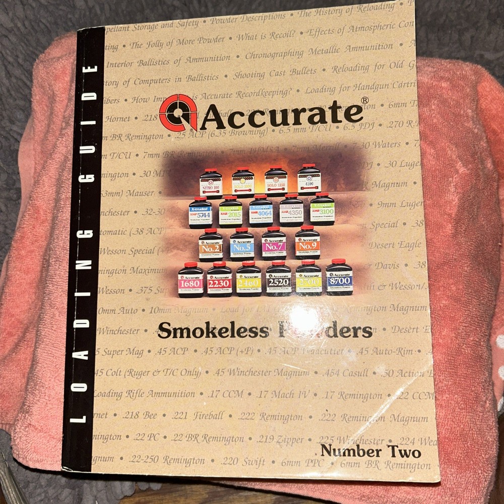 Accurate Smokeless Powders Loading Guide Number Two, Guns, Ammo, and rifles 2000-image