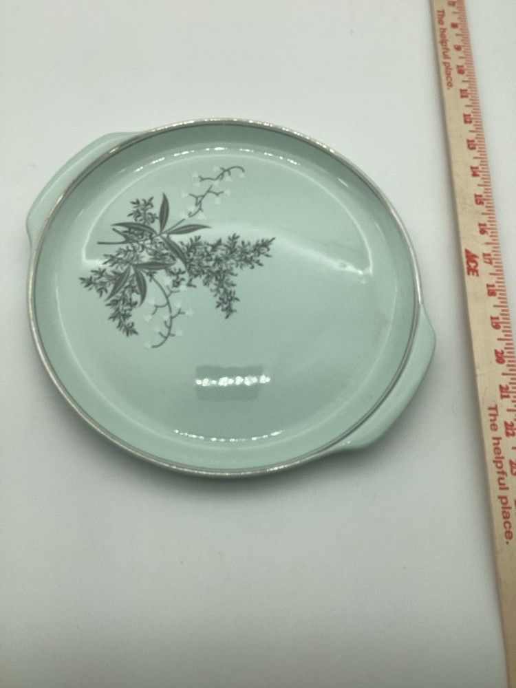 Lady Empire Dinnerware Permacal Green Lily Of The Valley Design