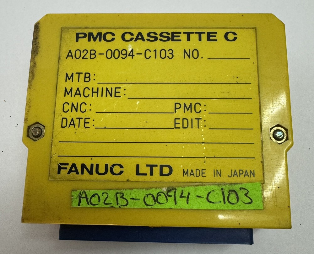 Fanuc A02B-0094-C103 PMC Cassette C
