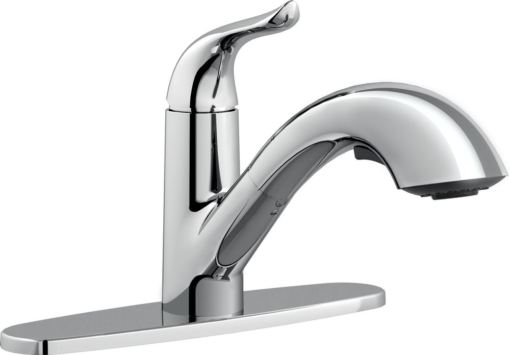 PROFLO PFXC6017 Poulsen 1.5 GPM 1 Hole Kitchen Faucet - Chrome