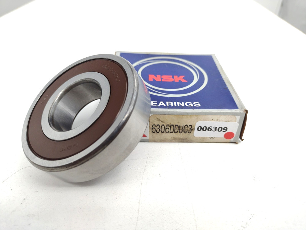 *** NSK 6306 DDUC3 Radial Deep Groove Ball Bearing 30 mm Bore