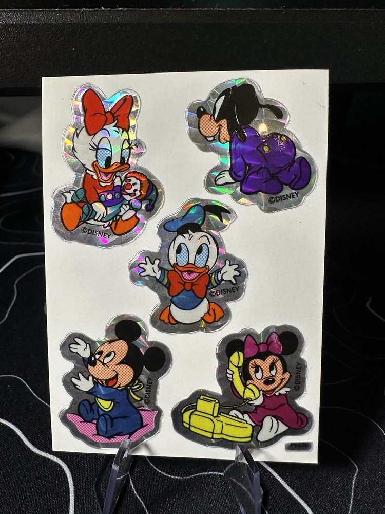 🔥 Vintage Disney Vending Machine Prism Sticker 🔥