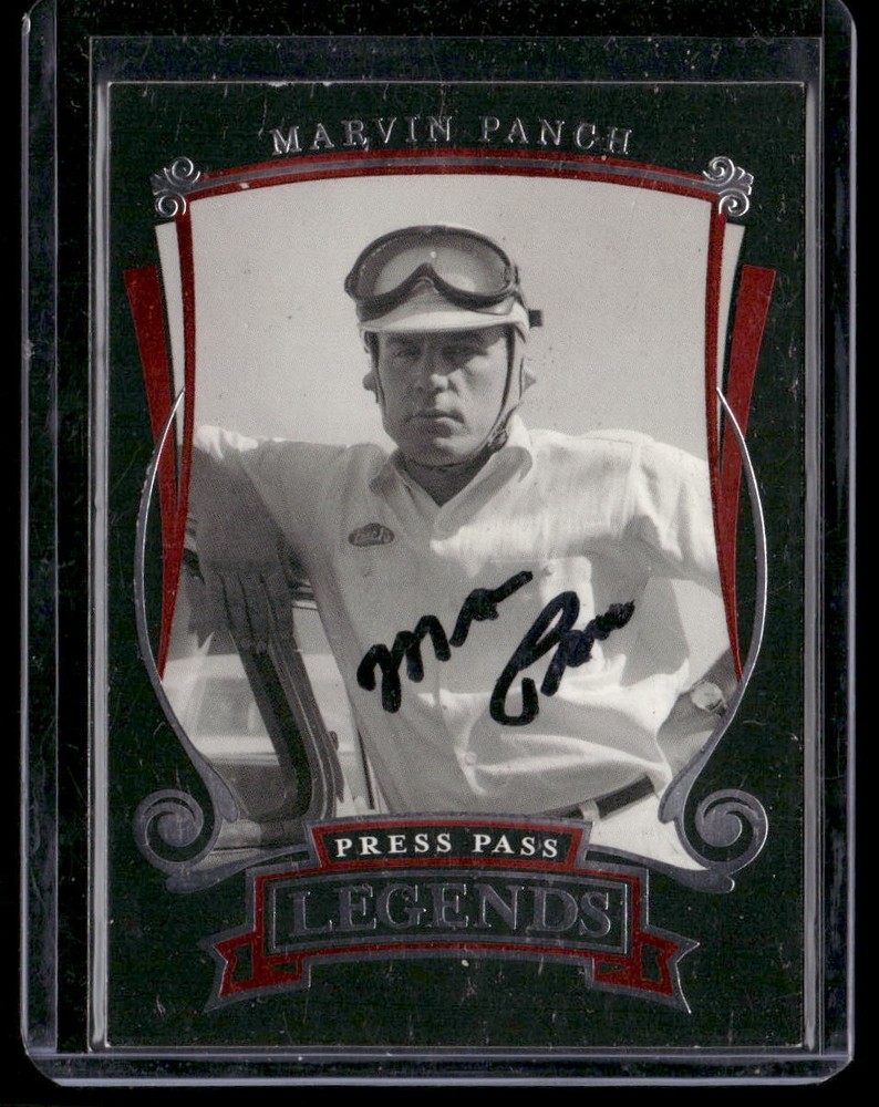 Signed 2006 Press Pass Legends #6 Marvin Panch - IP Auto