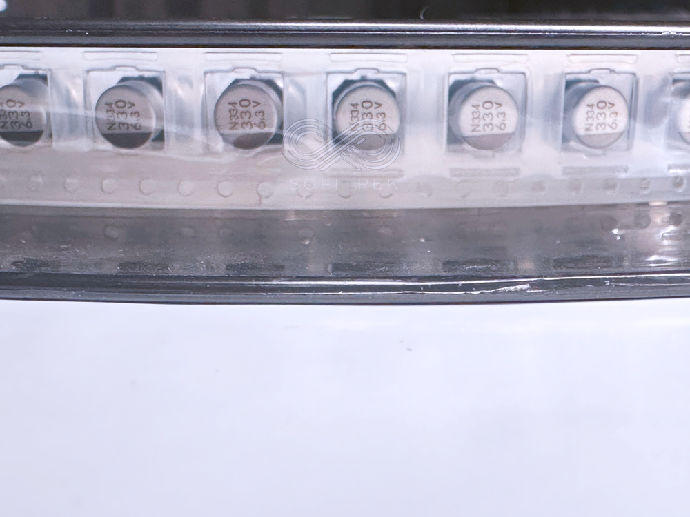 25PCS APXN6R3ARA331MF61G Chemi-Con 330uF 6.3V 6.3x5.8 Aluminum Polymer Capacitor