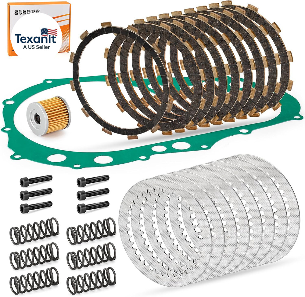 Heavy Duty Clutch Friction Plates & Gasket Kit for Suzuki Quadsport Z 400 LT-Z40