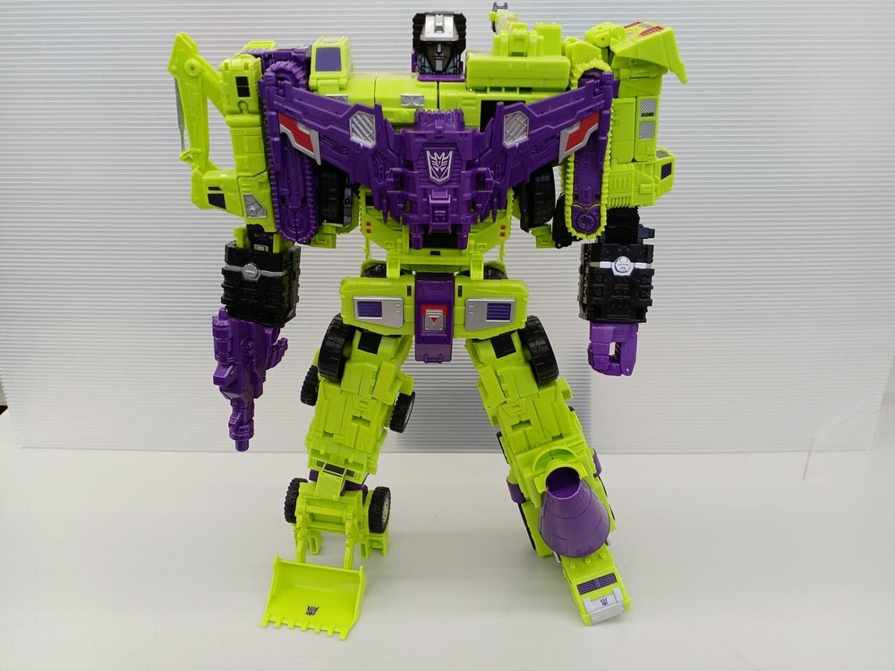 Transformers Unite Warriors Devastator UW-04 Takara Tomy Action Figure Used