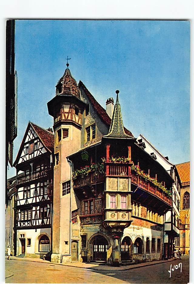 Postcard Maison Pfister Colmar France