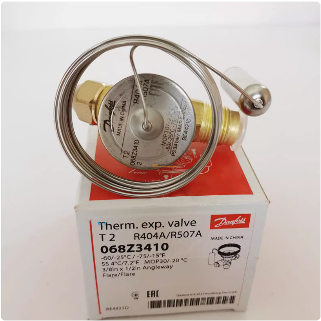 One New Danfoss T2 068Z3410 (R404A/R507) Thermal Expansion Valve