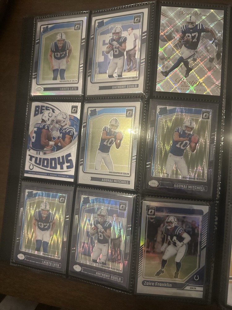 Indianapolis Colts Card Lot