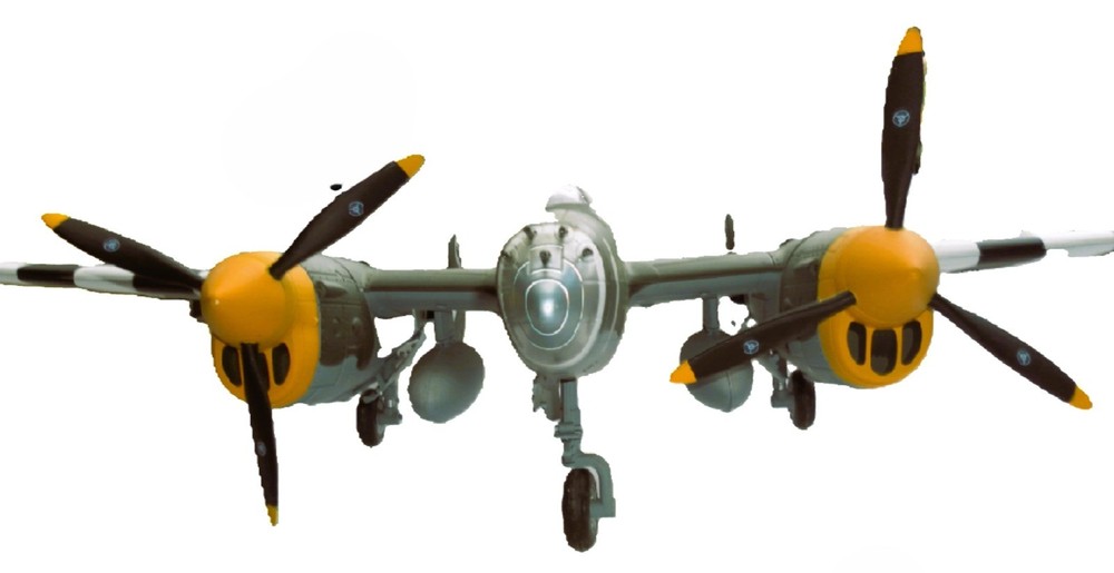 21st Century 1/18 US WWII P-38J Lightning 