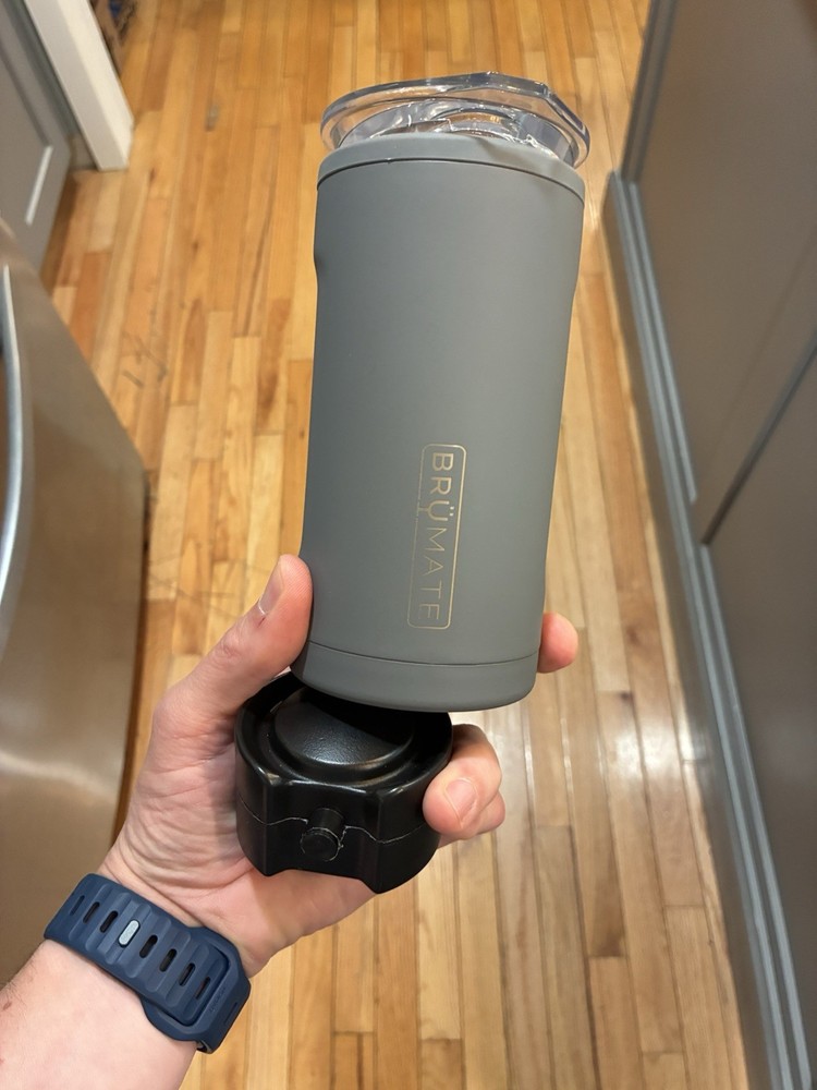 Brumate Hopsulator 3 In 1 Trio Can Cooler 16oz Gray  Travel