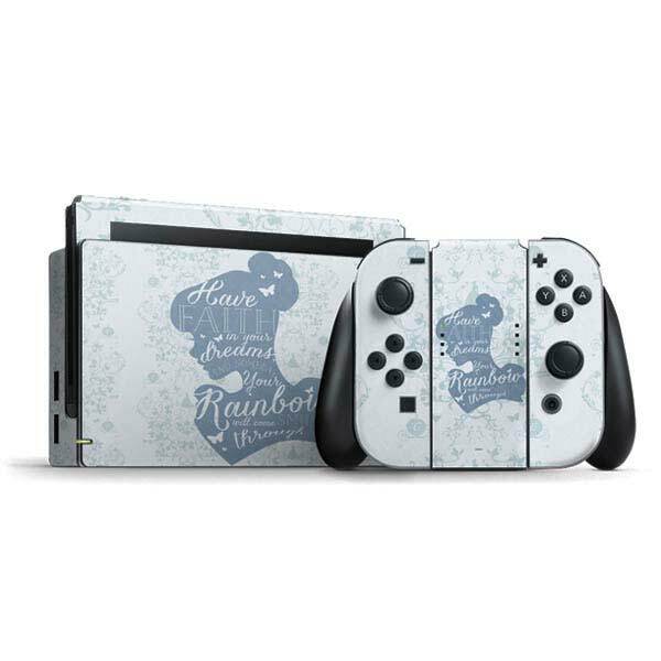 Cinderella Nintendo Switch Bundle Skin - Cinderella Faith In Your Dreams