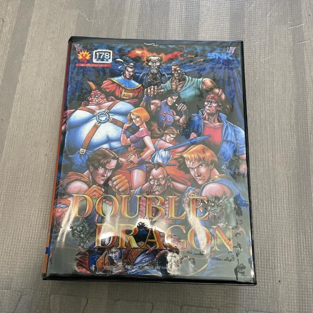 Technos Japan SNK DOUBLE DRAGON – NEOGEO AES (1995) Used From Japan RARE