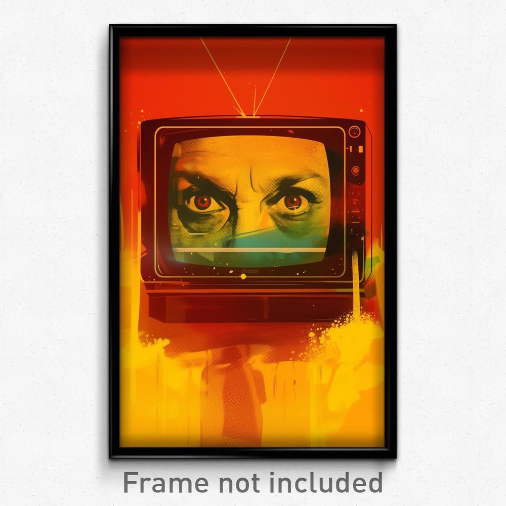 Retro Spanish Film Art Print - Outlandish Television Movie Poster