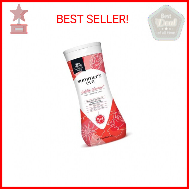 Summer's Eve Golden Glamour Daily Refreshing All Over Feminine Body Wash, Remove