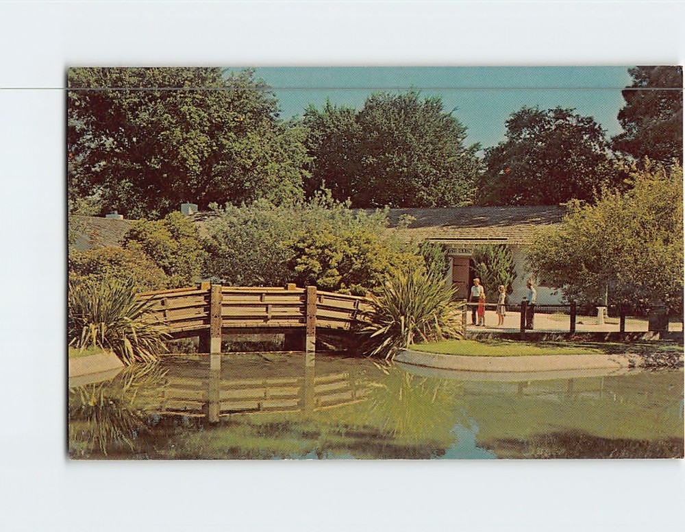 Postcard Sutters Fort Sacramento California USA