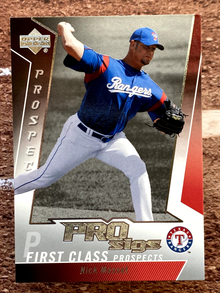 Nick Masset 2005 Upper Deck Pro Sigs #129 Texas Rangers