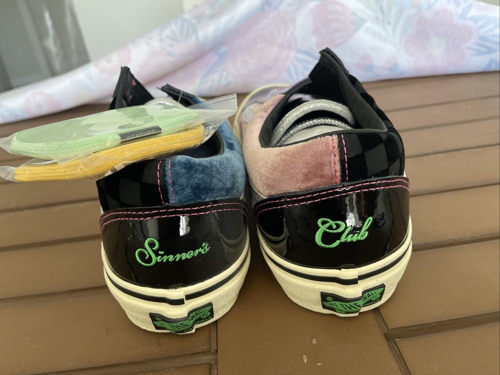 NWOB VANS Og Old Skool Lx SINNERS CLUB, size 9, Vault $165