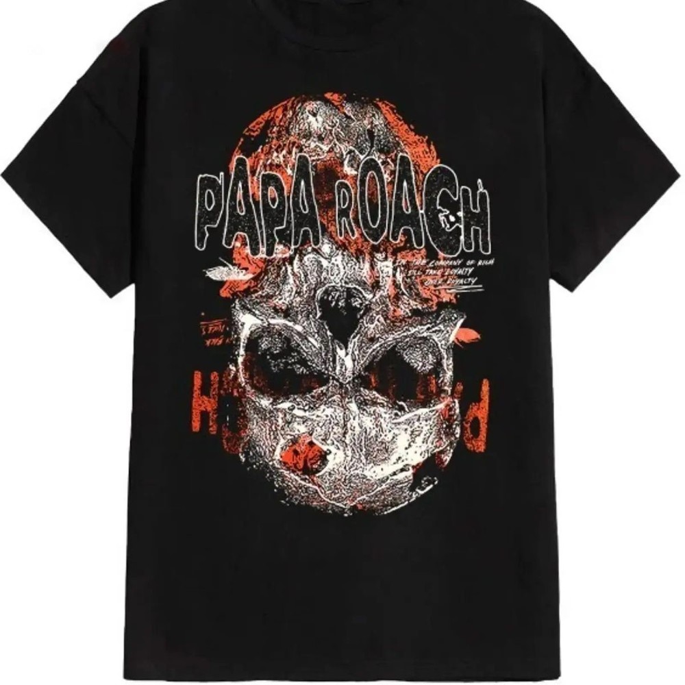 NEW Papa Roach band black T shirt All sizes S to 345XL MA125 FREE SHIPPING