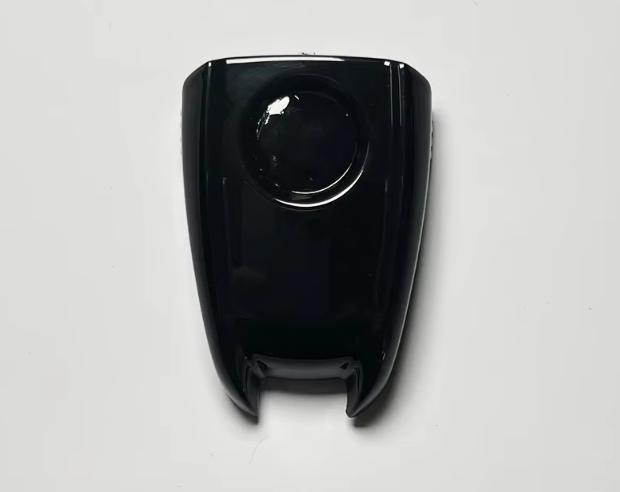 Car Key Protector Cover for Alfa Romeo Key Shell Gloss Black with colorful badge