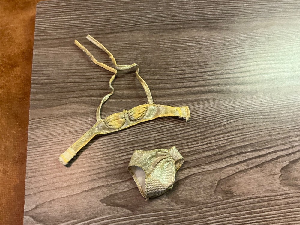 Mattel  Barbie Doll Clothes 2 Piece Swimsuit Bikini Set Lot # 23