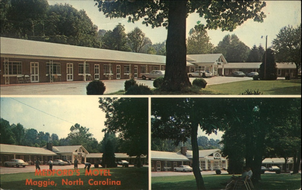 Medford Motel Maggie North Carolina vintage postcard w349
