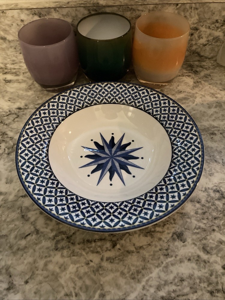 3 Victoria Beale Williamsburg Salad Plates Starburst Design 9026