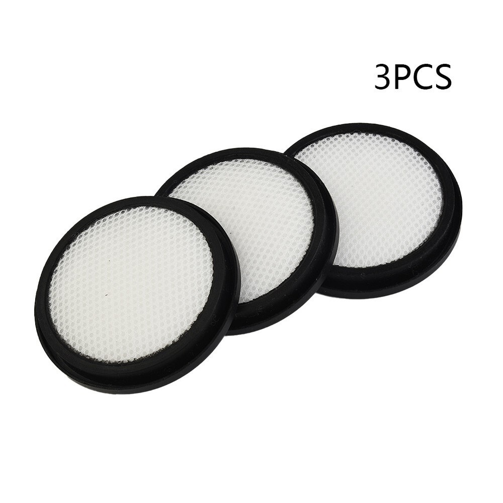 3pcs Filter Vacuum Cleaner For P8 White+Black 98*90*41mm Accessories