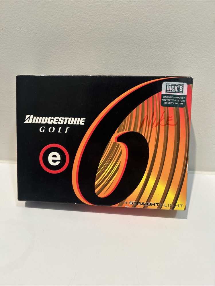 NEW BRIDGESTONE E6 Straight Flight 1 Dozen - 12 Balls Total