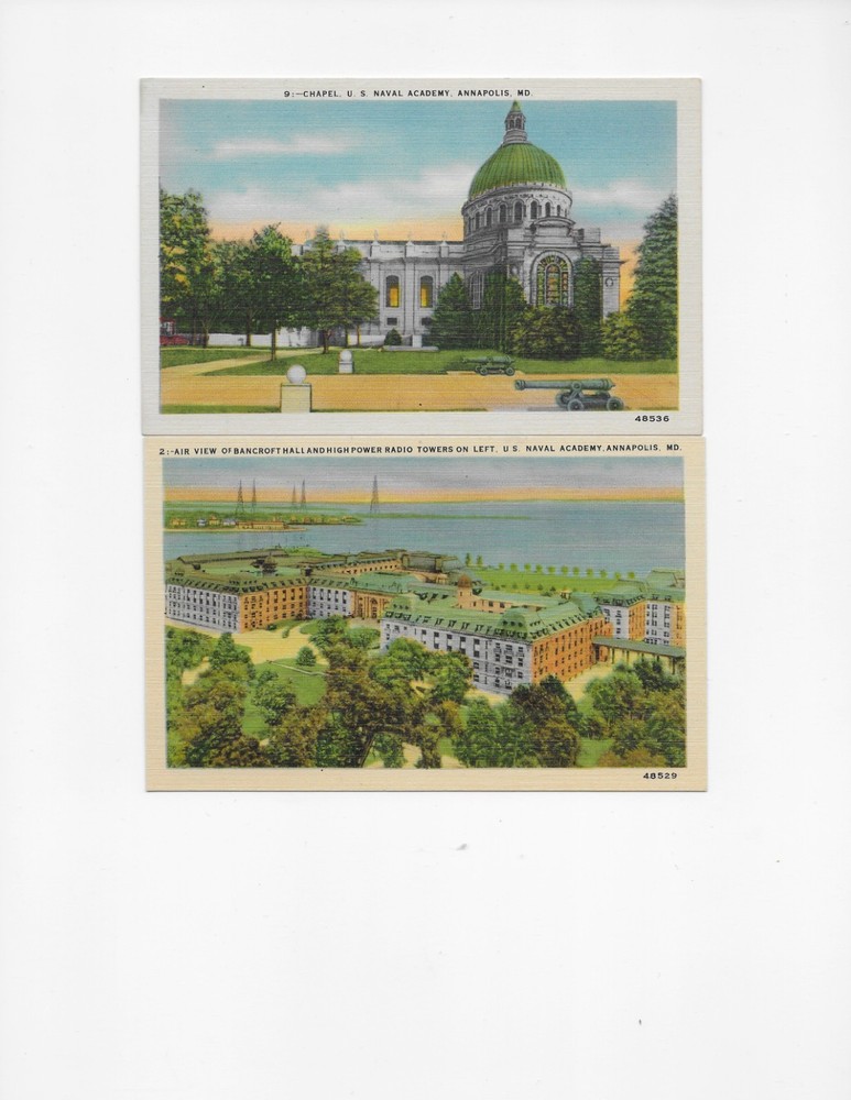 Lot of 14 Maryland, Naval Academy, Race Track, City Park +