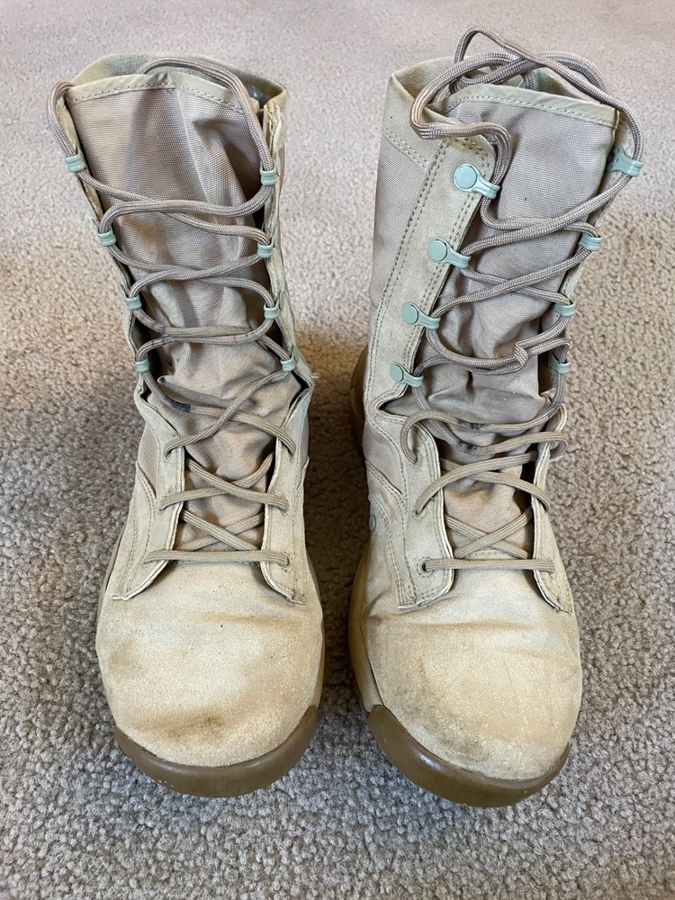 Nike SFB Men's Desert Tan Leather Military Combat Work Boot Size 12