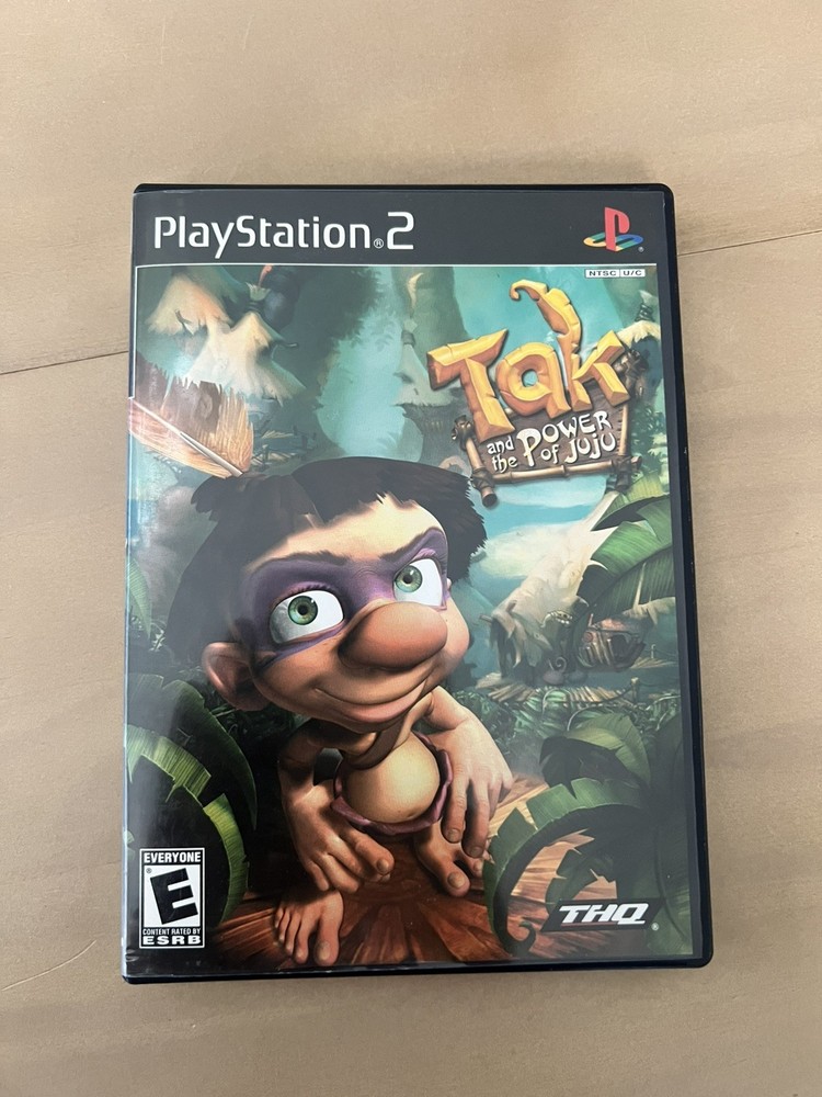 Tak and the Power of Juju PS2 CIB, Original Art, Manual, Works