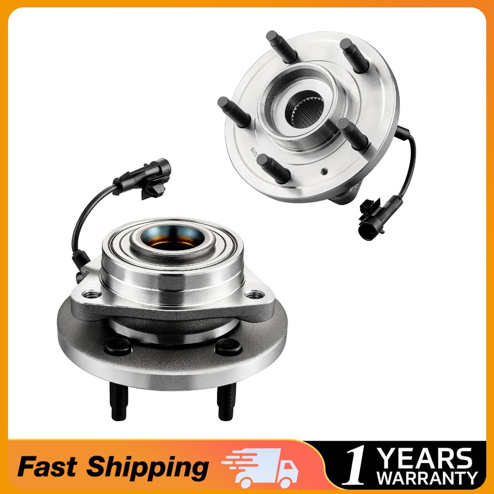 Pair Front Wheel Hub Bearing For Chevy Equinox Captiva Sport Torrent 2007-2015
