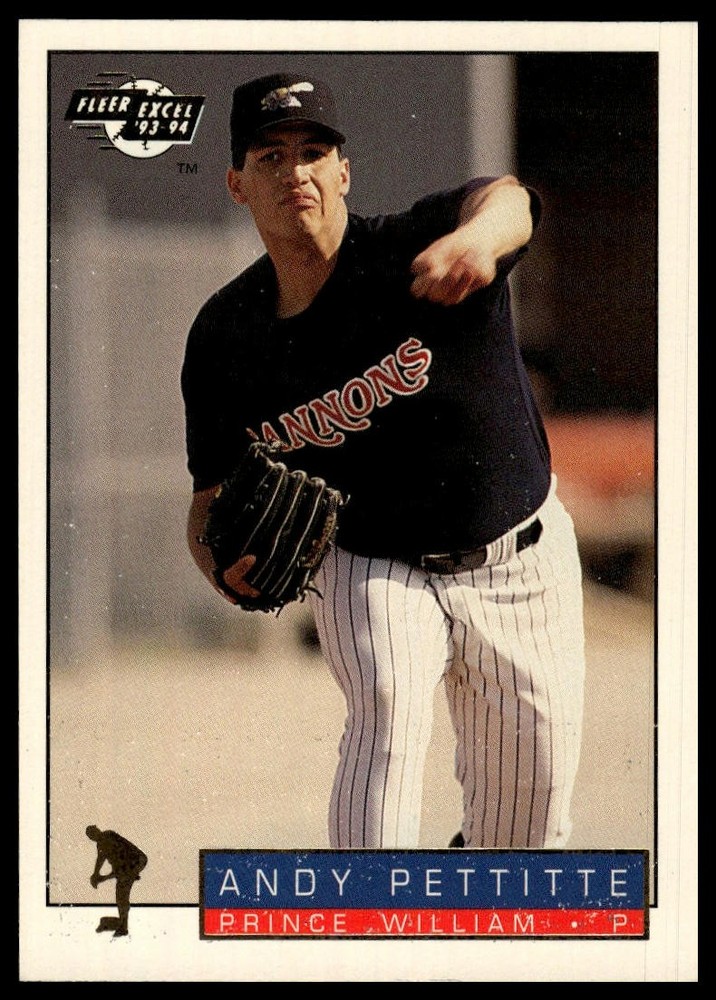 1993-94 Fleer Excel #111 Andy Pettitte